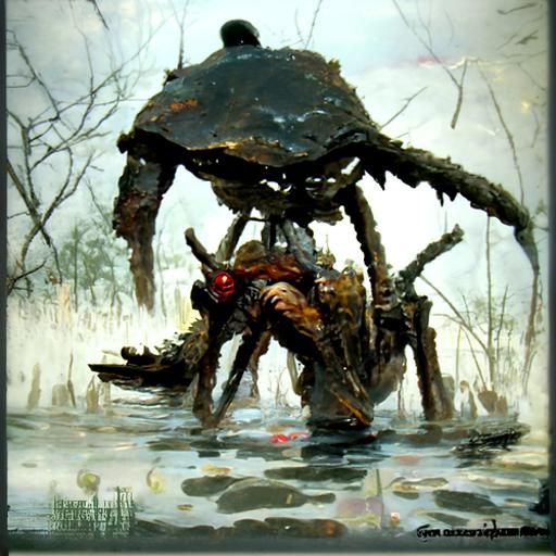if the souls crabs had really long legs