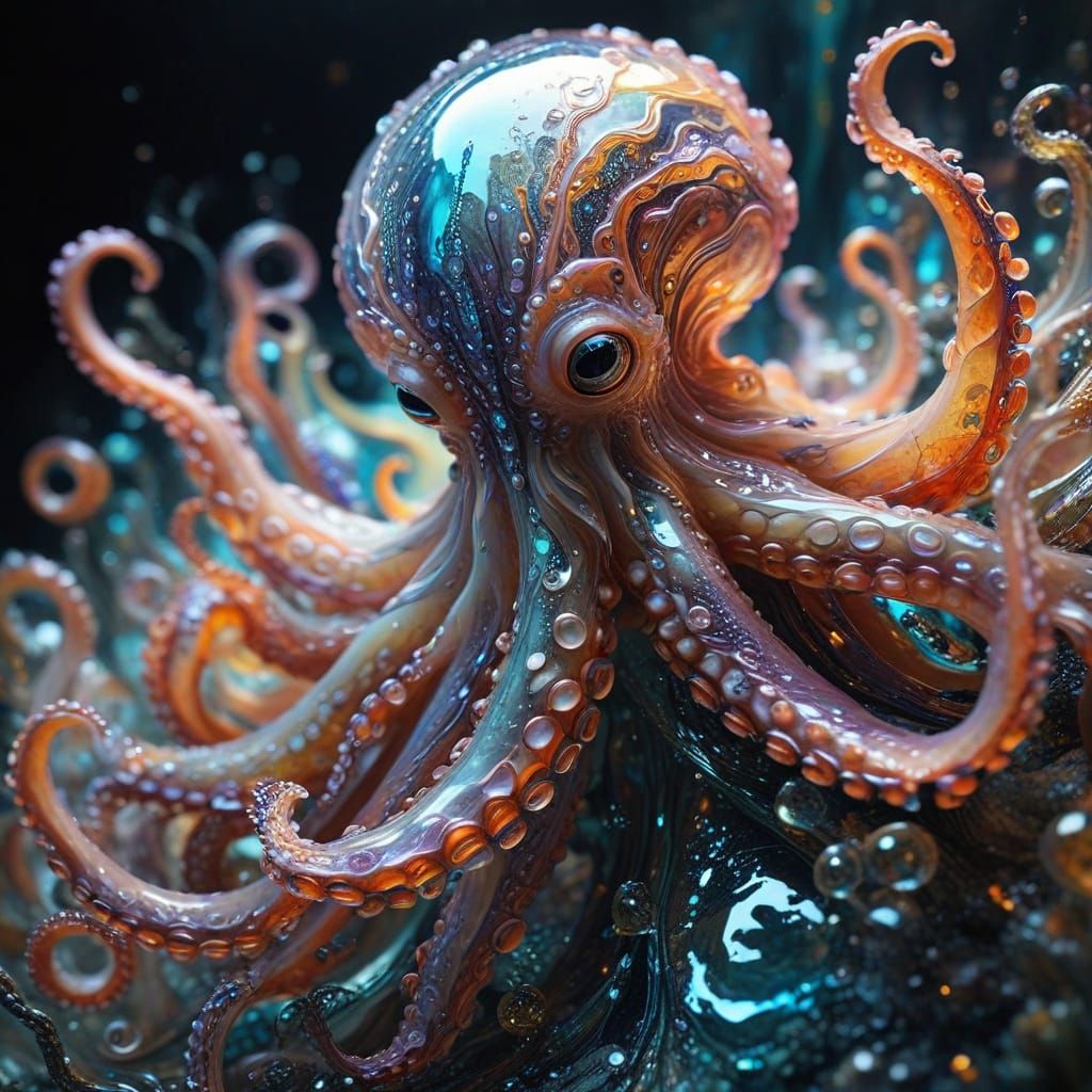 Life Beneath the Waves: Octopus  by @Ride the Wind DM