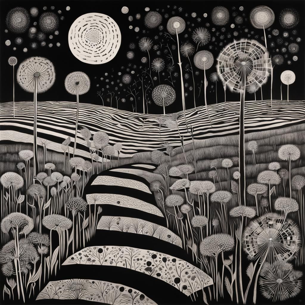 Surrealistic jazz scene. Close-up shot. A black and white  raccoon wearing a zootsuit and fedora with iridescent black and white fur plays a...