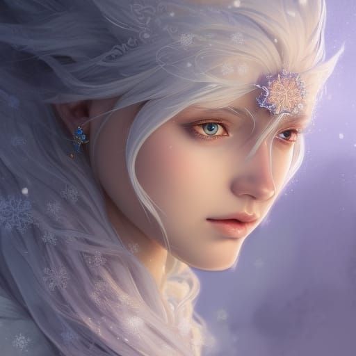 Ice Princess - AI Generated Artwork - NightCafe Creator