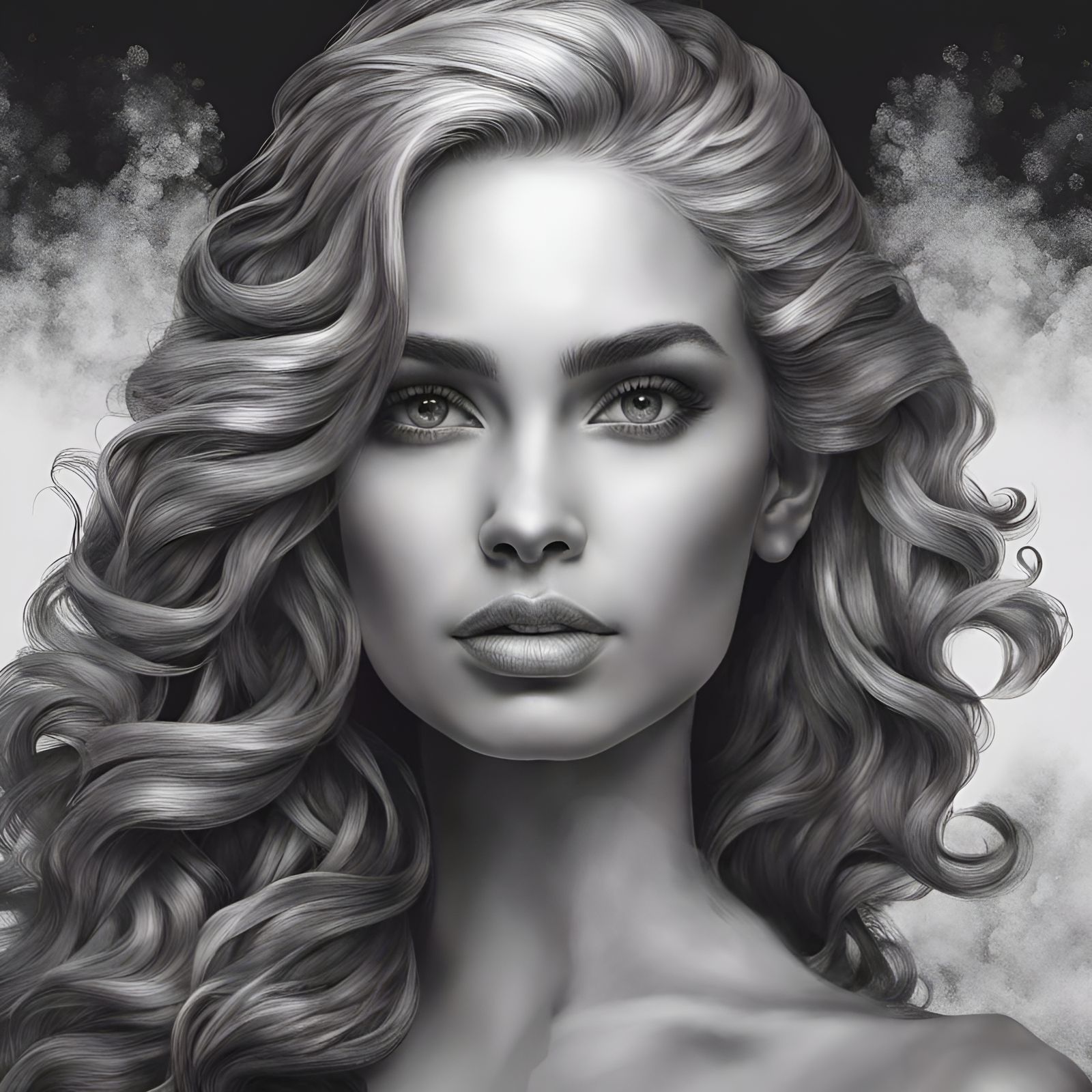 Blonde Bombshell - AI Generated Artwork - NightCafe Creator