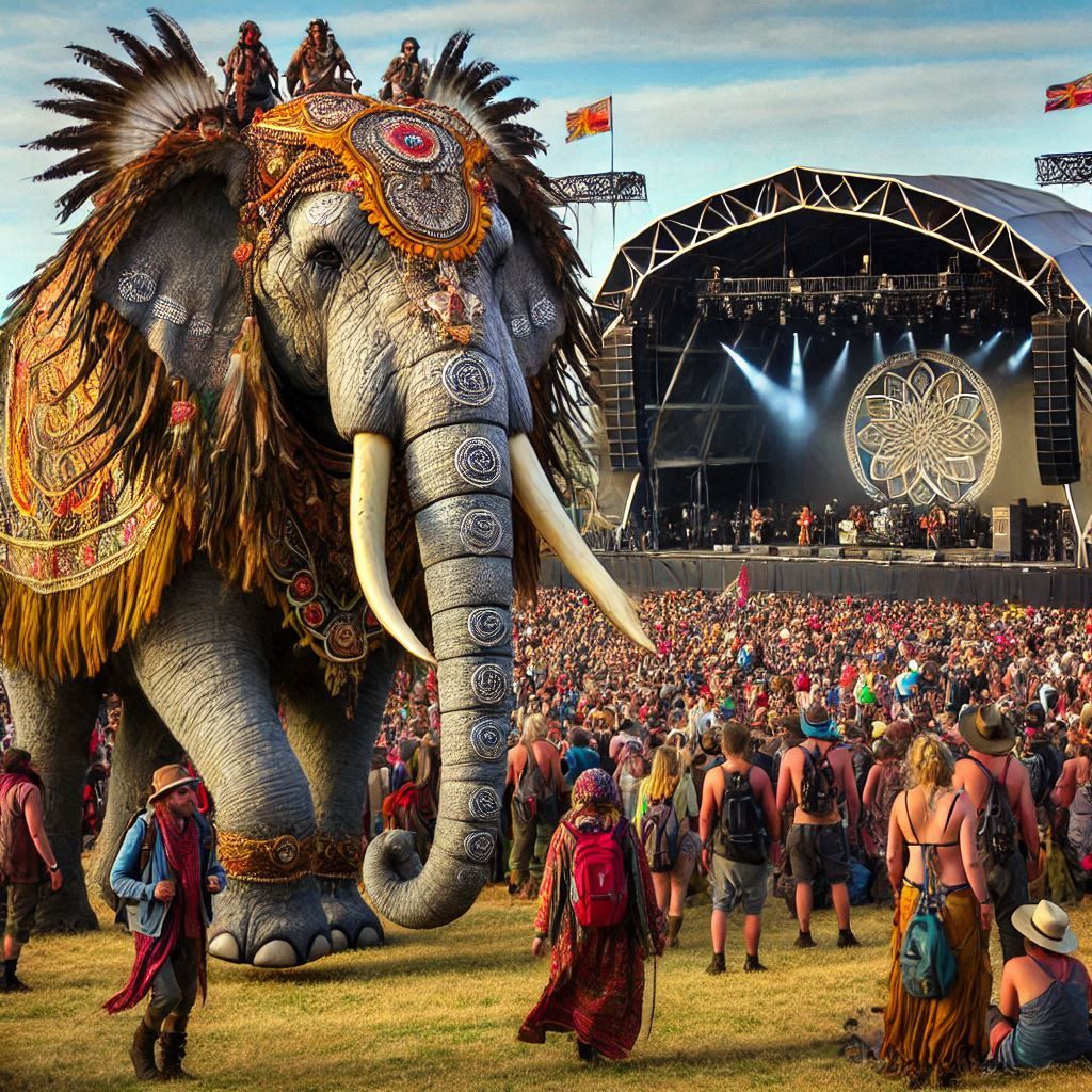 Hippie Elephant
