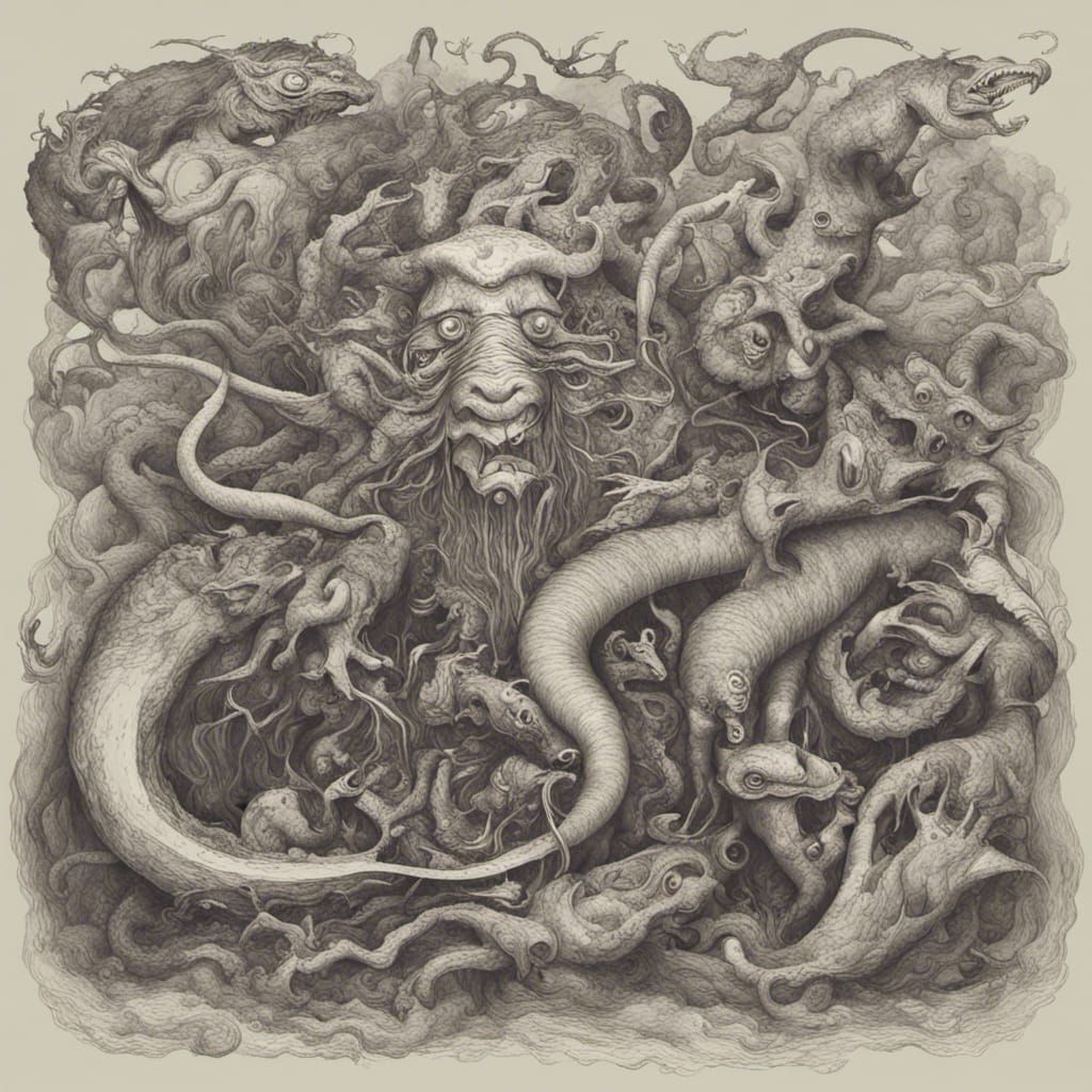 surreal monsters
