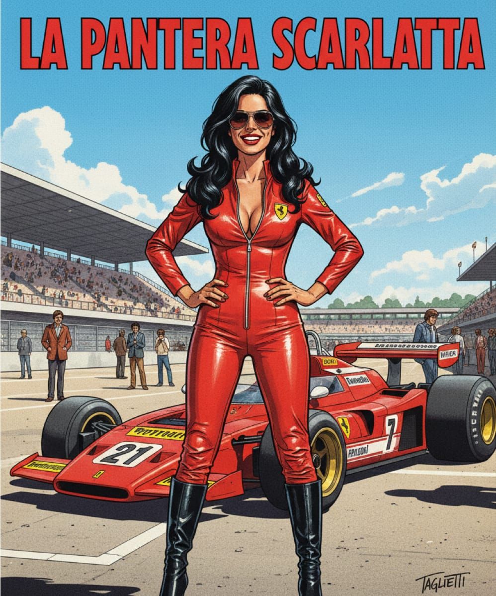 Italian F1 Fan on Fumetto Cover, #2