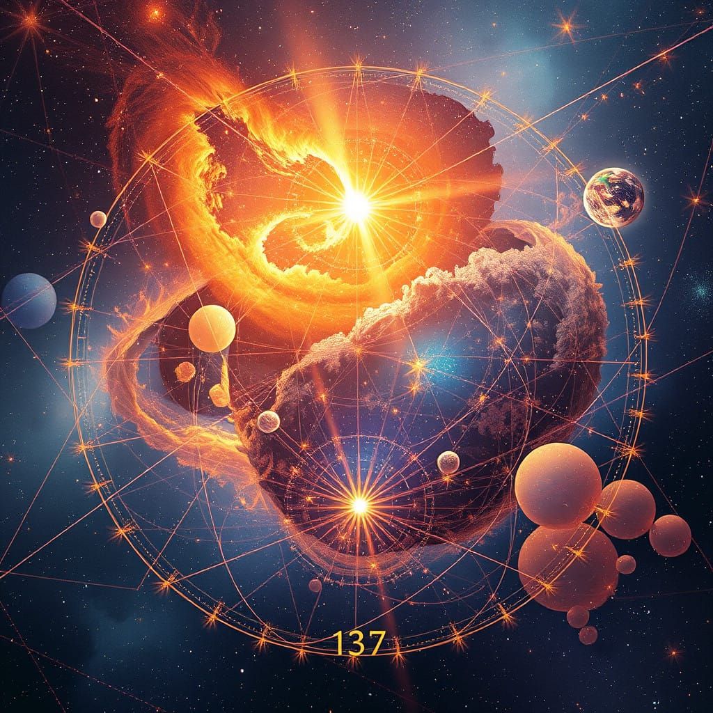 137 is a fundamental physical constant that affects how stars burn and how chemistry works.  by @RALF