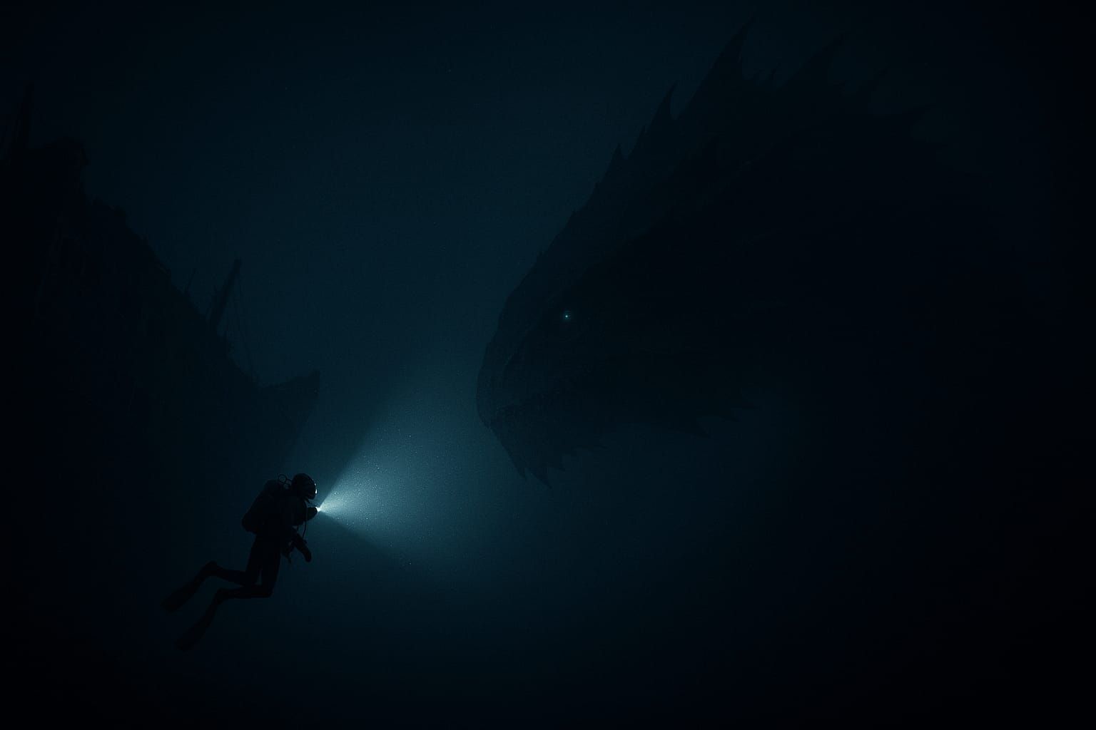 Deep sea encounter