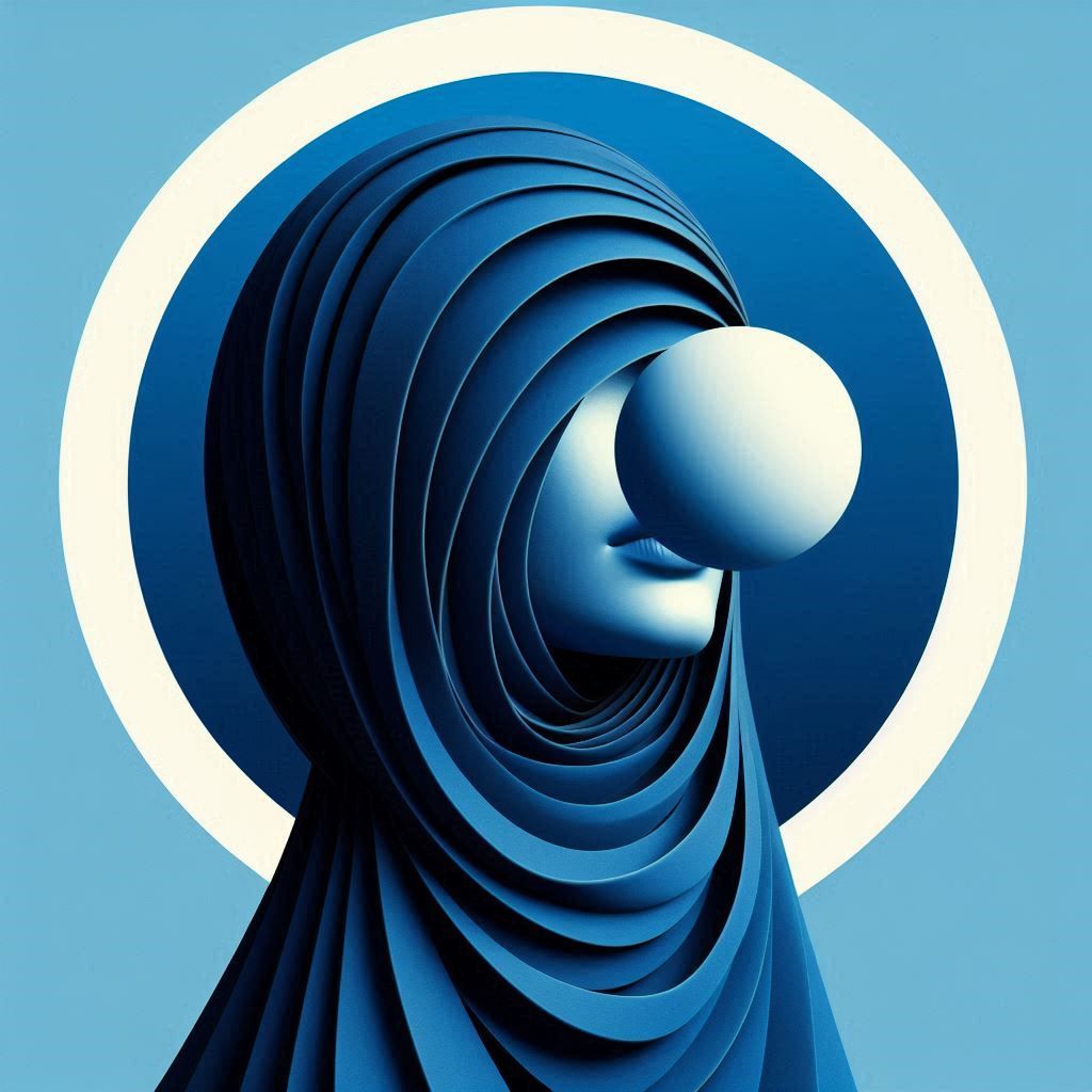 Don't try to understand. Just feel the blue. Breathe.