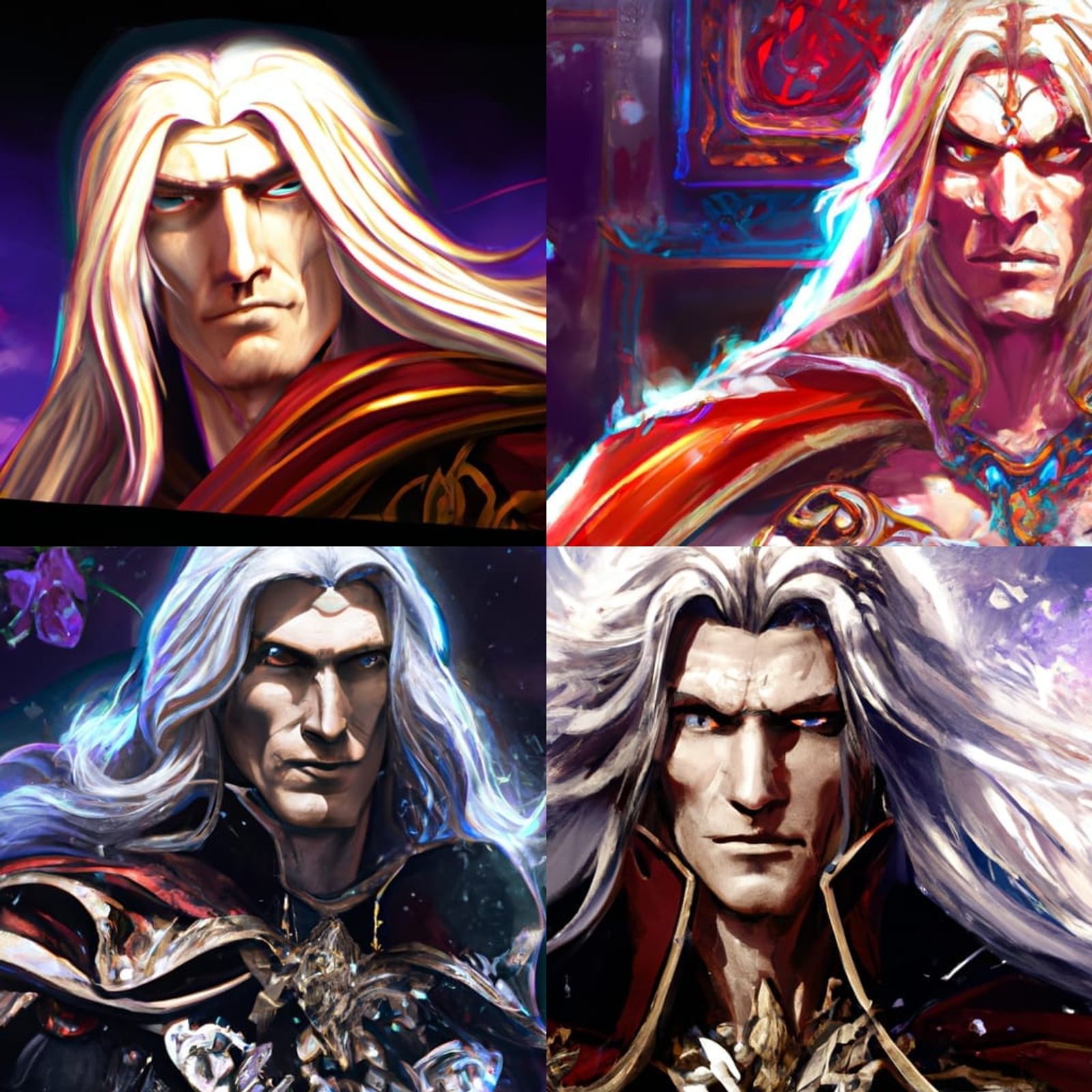 Alucard from Castlevania - AI Generated Artwork - NightCafe Creator