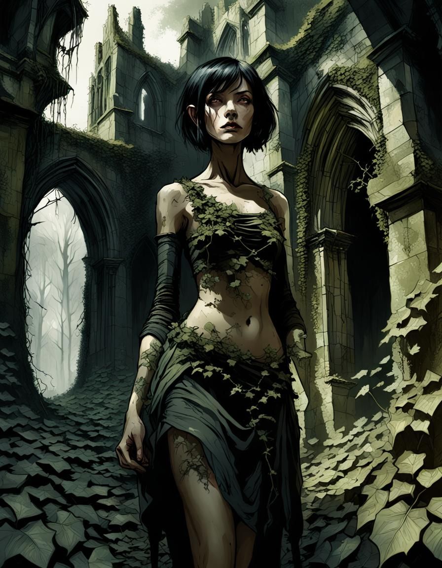 Amongst the ruins  by @Enguerrand Merlet Pochard