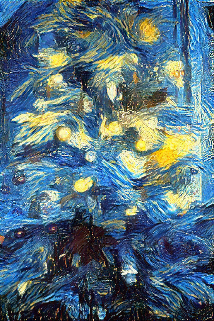 Starry Christmas Tree