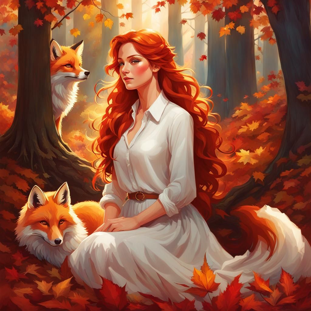 Fox wishperer  by @Zed