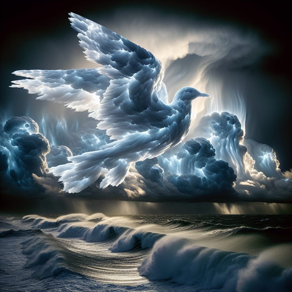 cloud bird