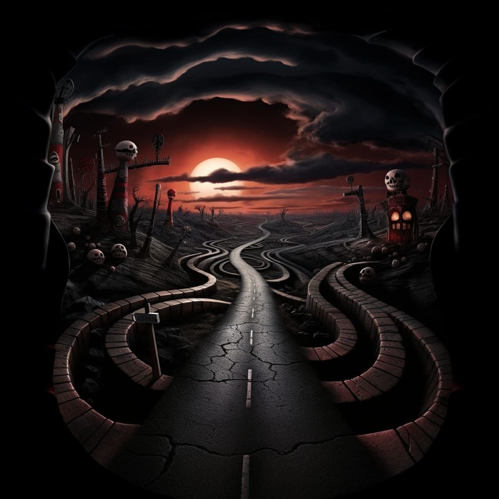 Highway To Hell - Burtonesque