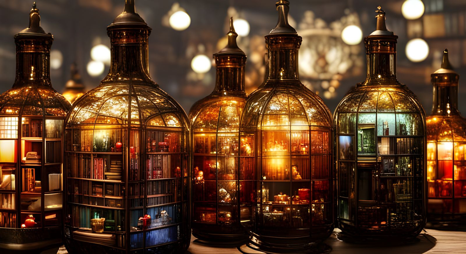 Bottled Memories of Mental Wellness  by @Lunarelle