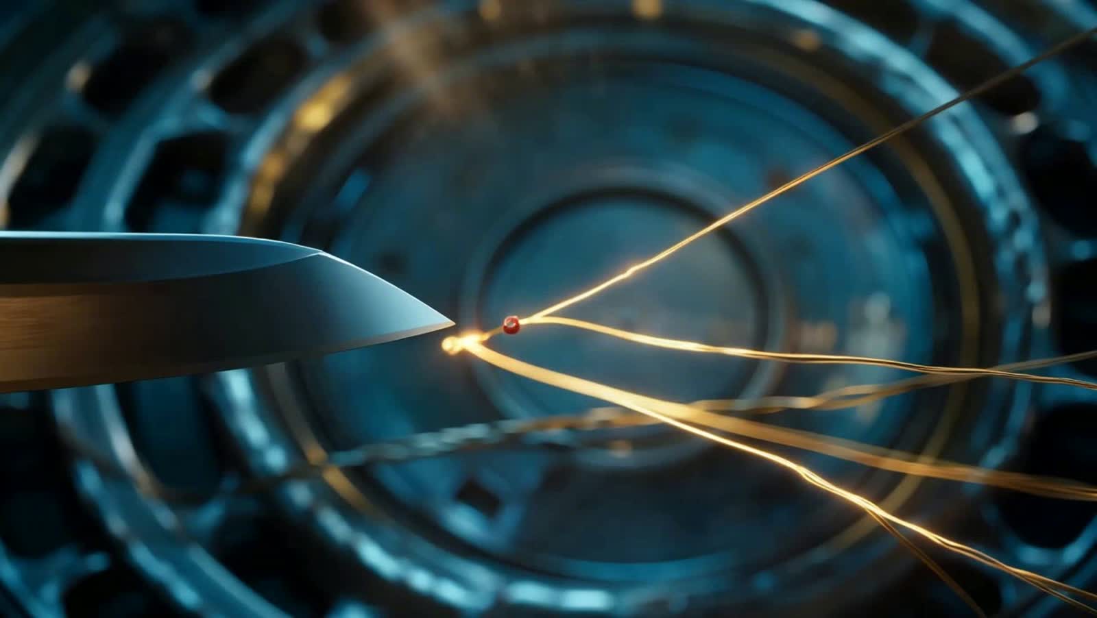 When dawn’s gold pulse in hidden wire survives,
Beyond the blade that severs voice from light,
A quiet thread in steel-b...