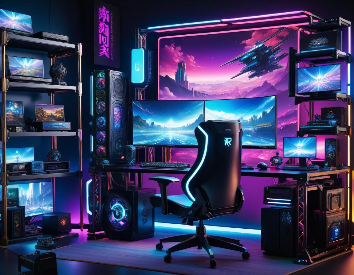 Gaming PC set-up