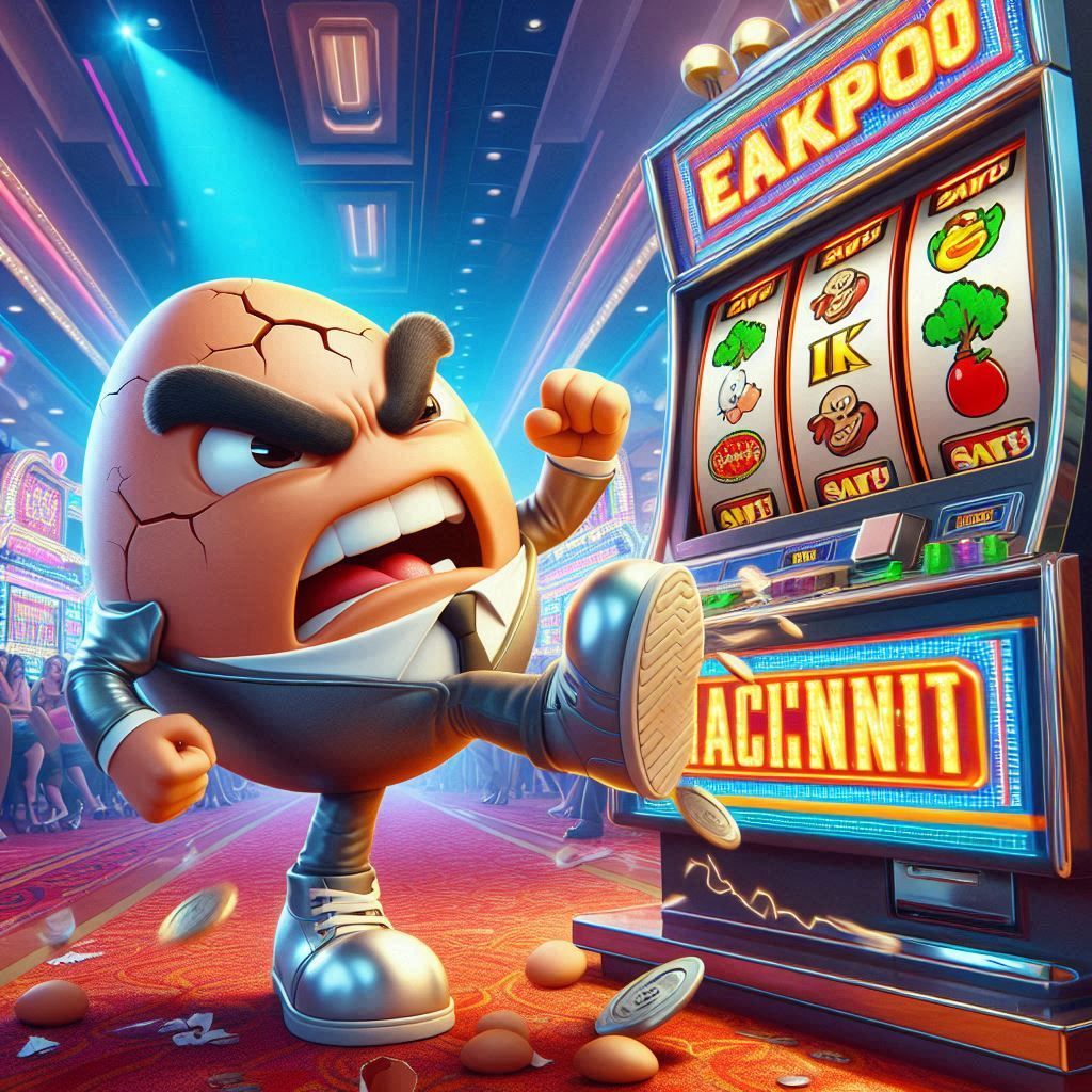 Angry egg in Casino