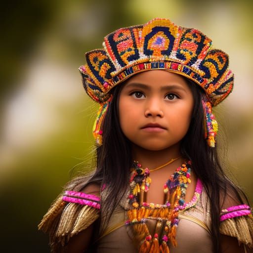 Mayan princess. - AI Generated Artwork - NightCafe Creator