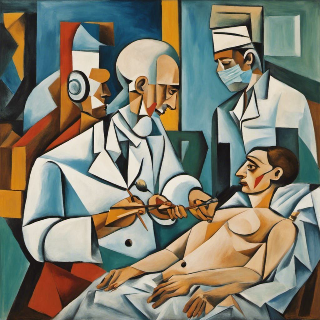 Pablo Picasso as a Plastic Surgeon
