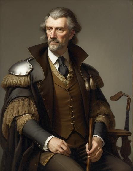 In the style of Hendrik van Steenwijk