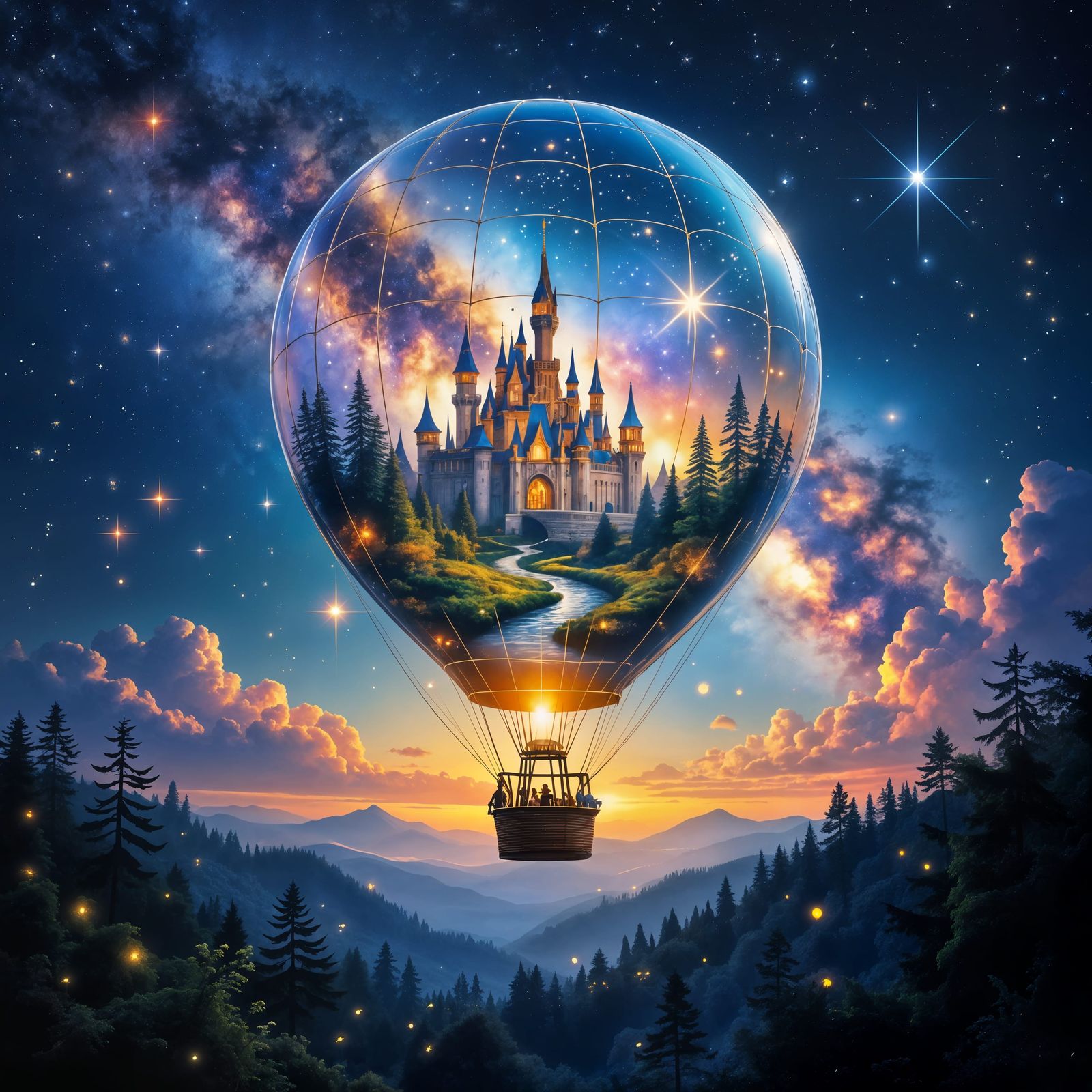 A Journey Among Stars  by @JustD