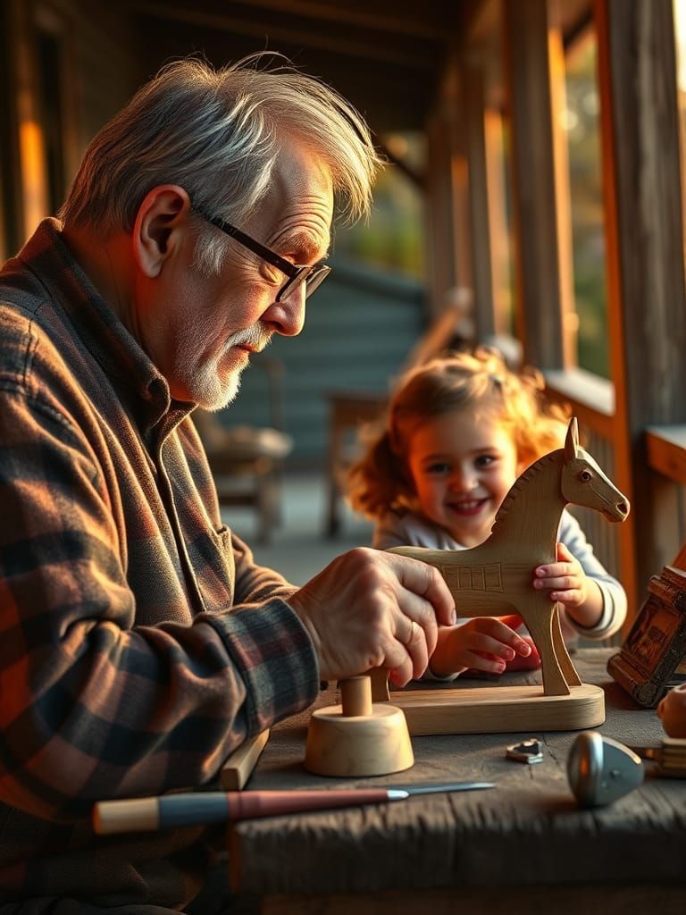 Loving Grandpa