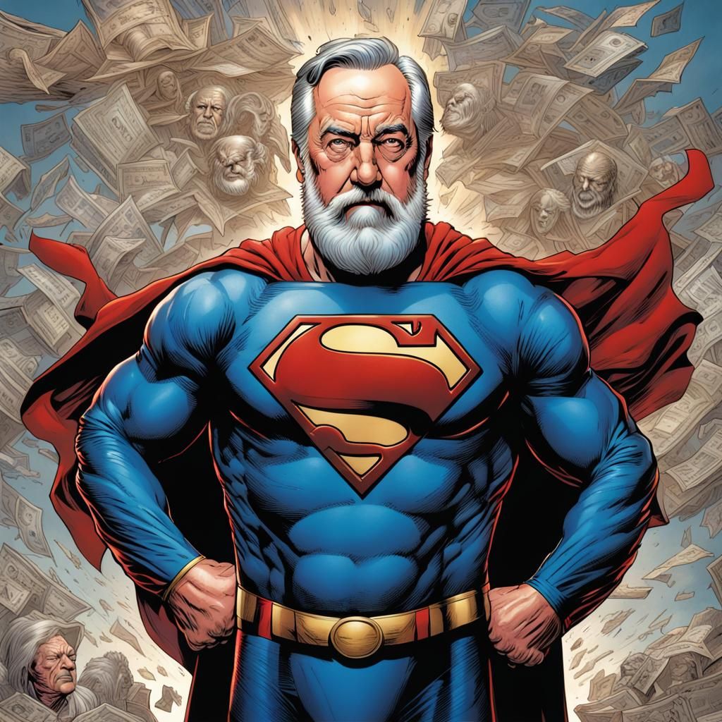 President Benjamin Harrison as Superman Mark Brooks and Dan ...