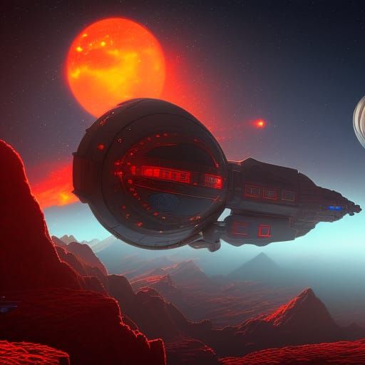 Mining spaceship Red Dwarf