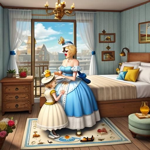 Never date Mothergoose unless you like living in a shoe with...