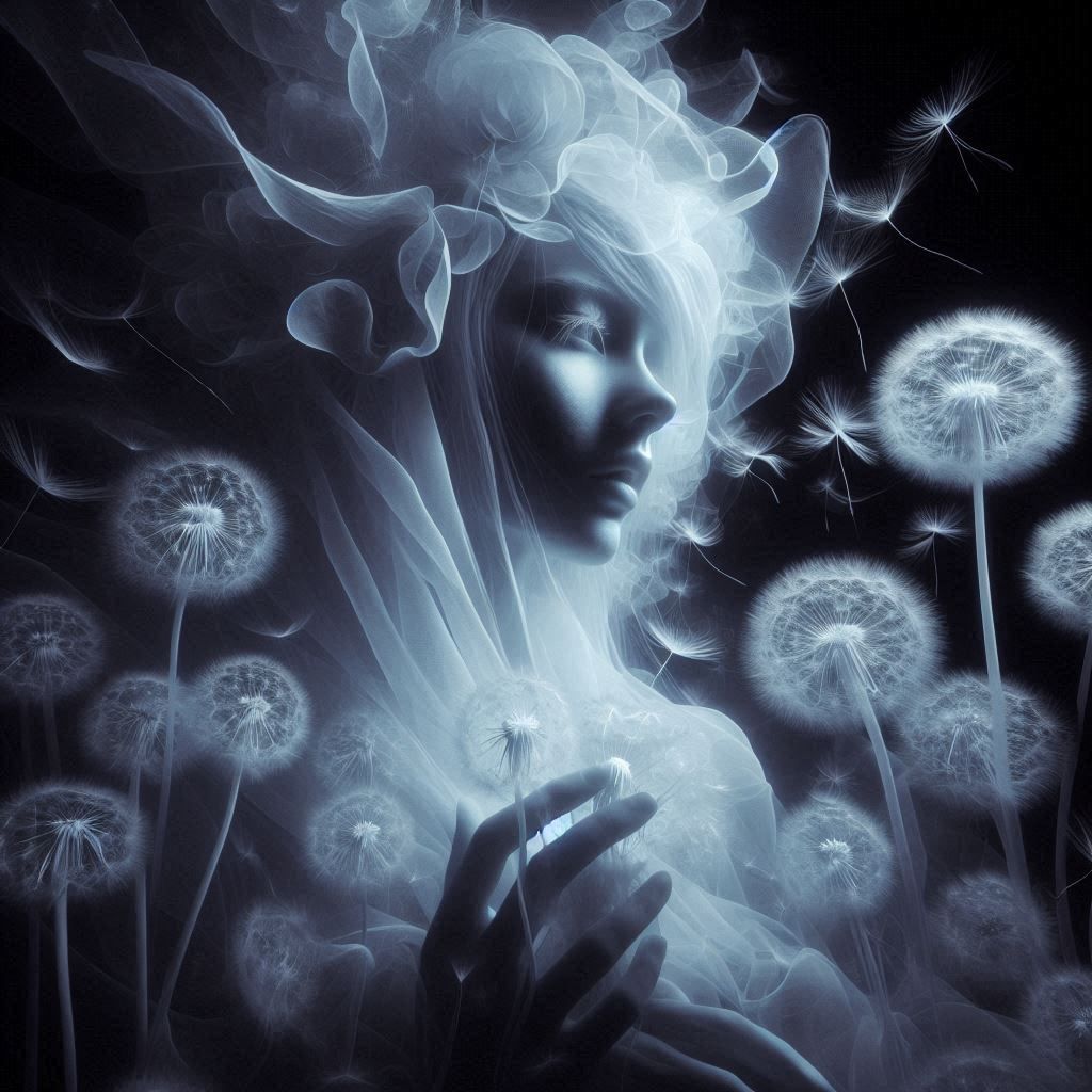 Ghostly Dandelions