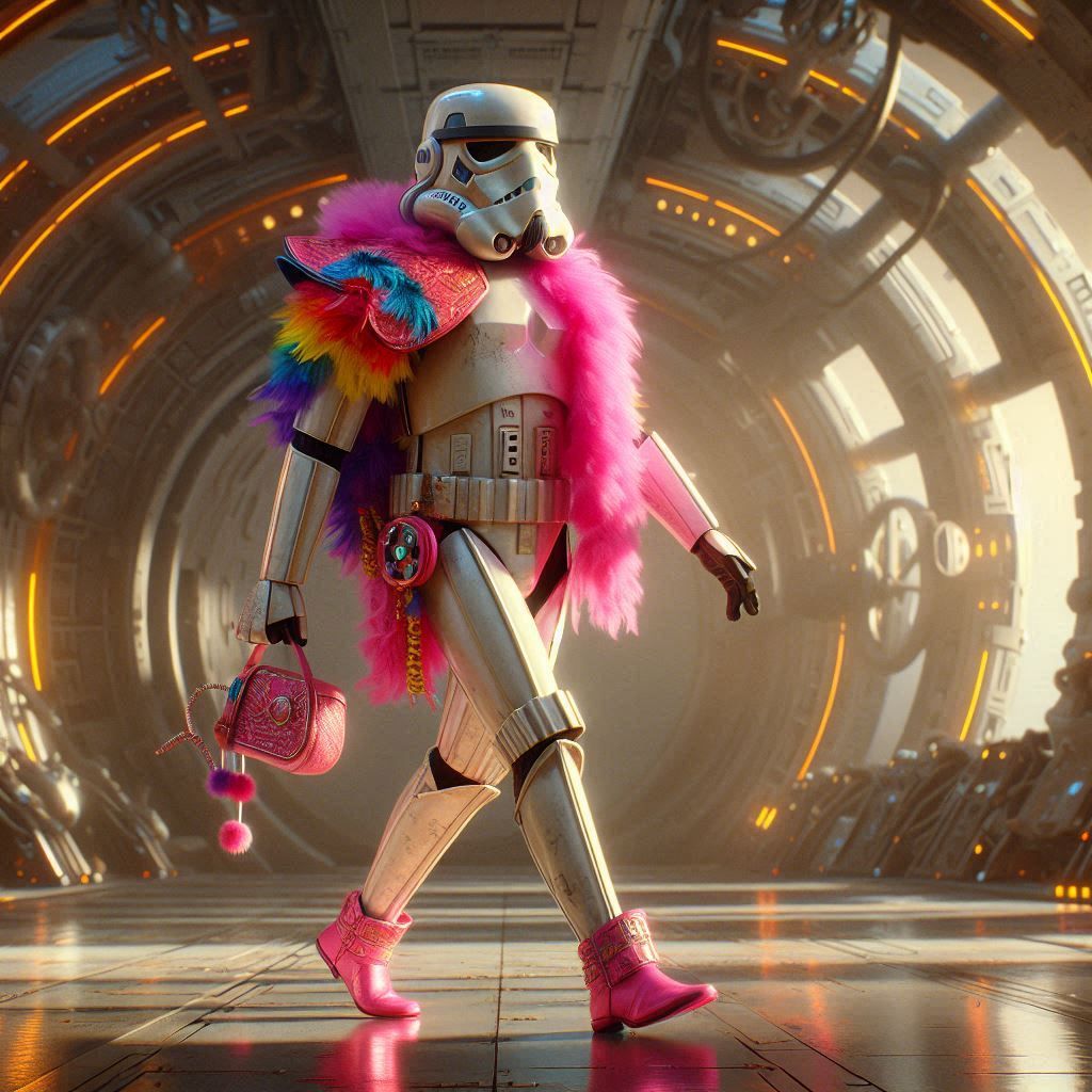 Accessorizing a bland uniform