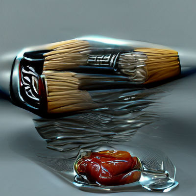 Neon Cityscape in Cyberpunk Style