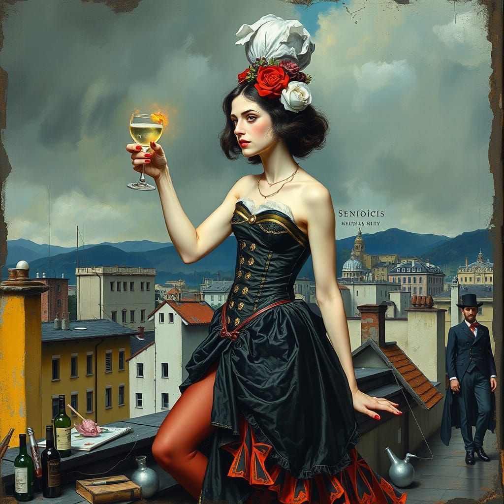 Ah whatever, let's just have a drink