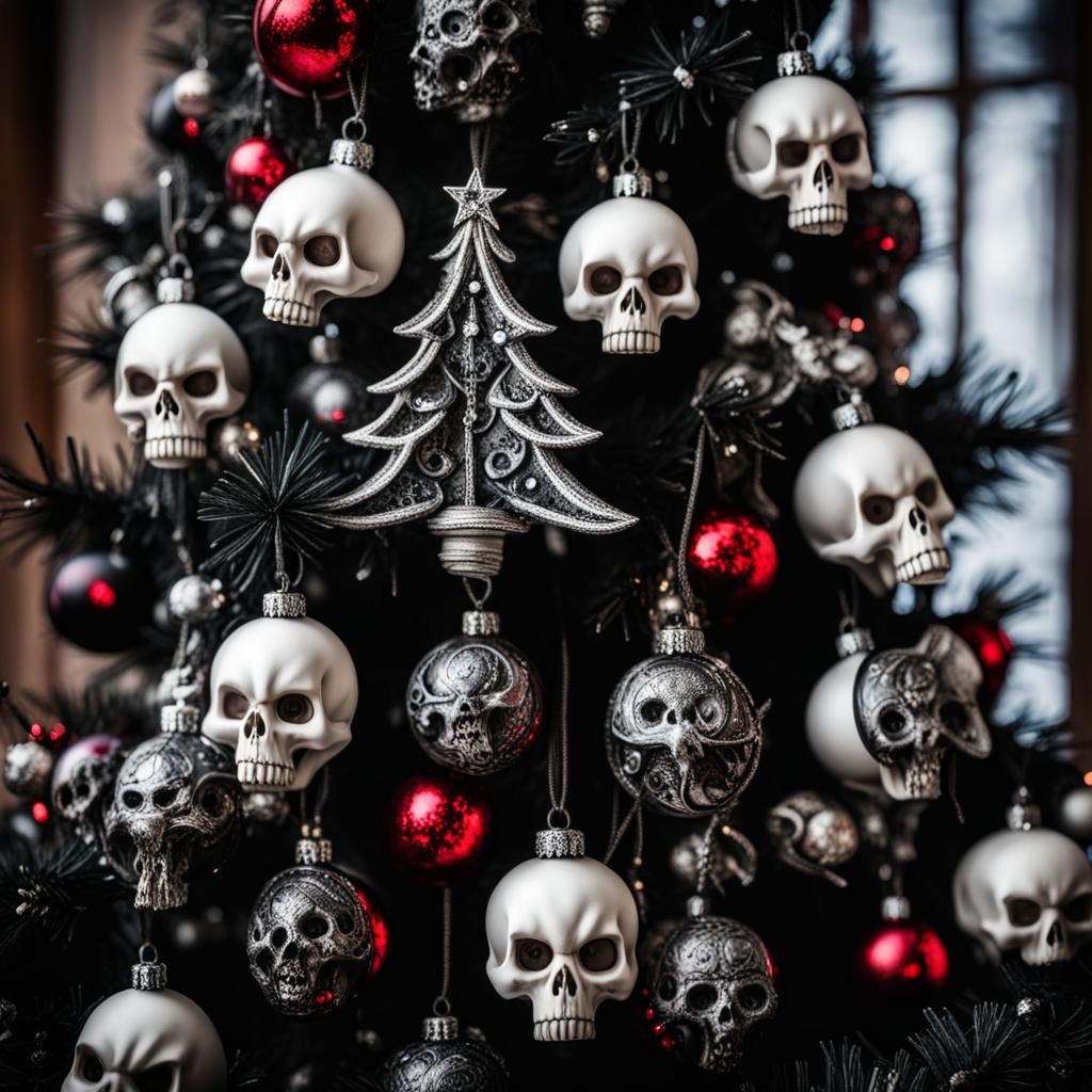 Goth Christmas Tree 
