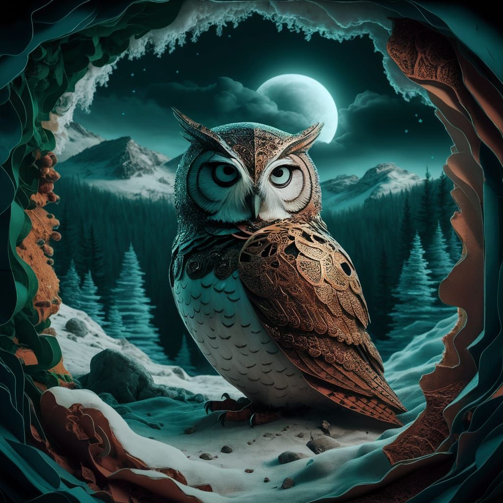 Magestic Owl 4