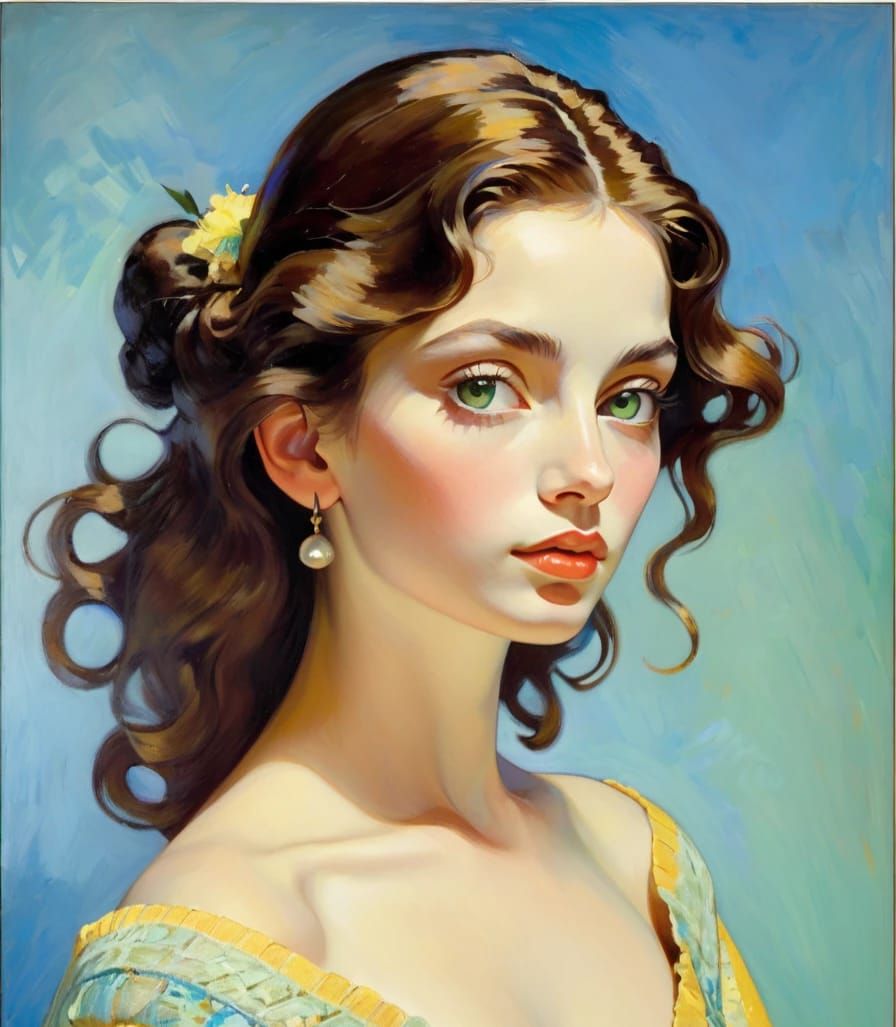 Brazilian Actress Portrait