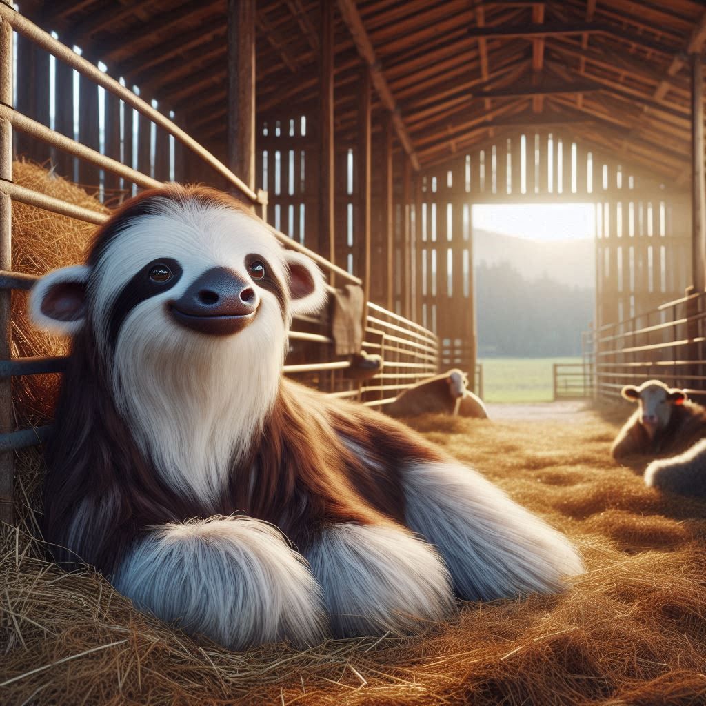 Sloth Cow Hybrid