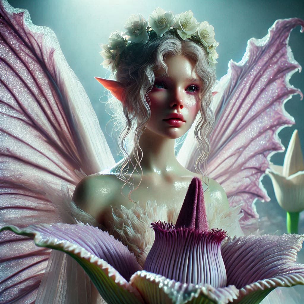 Amorphophallus Titanum Flower Fairy