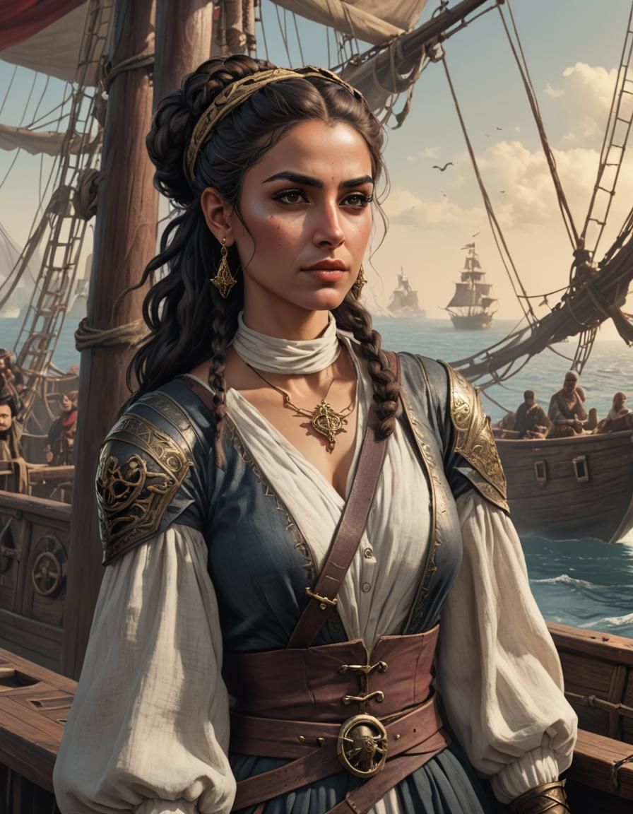 Kudhifa Haliru, captain of the Song of the Barkeaters