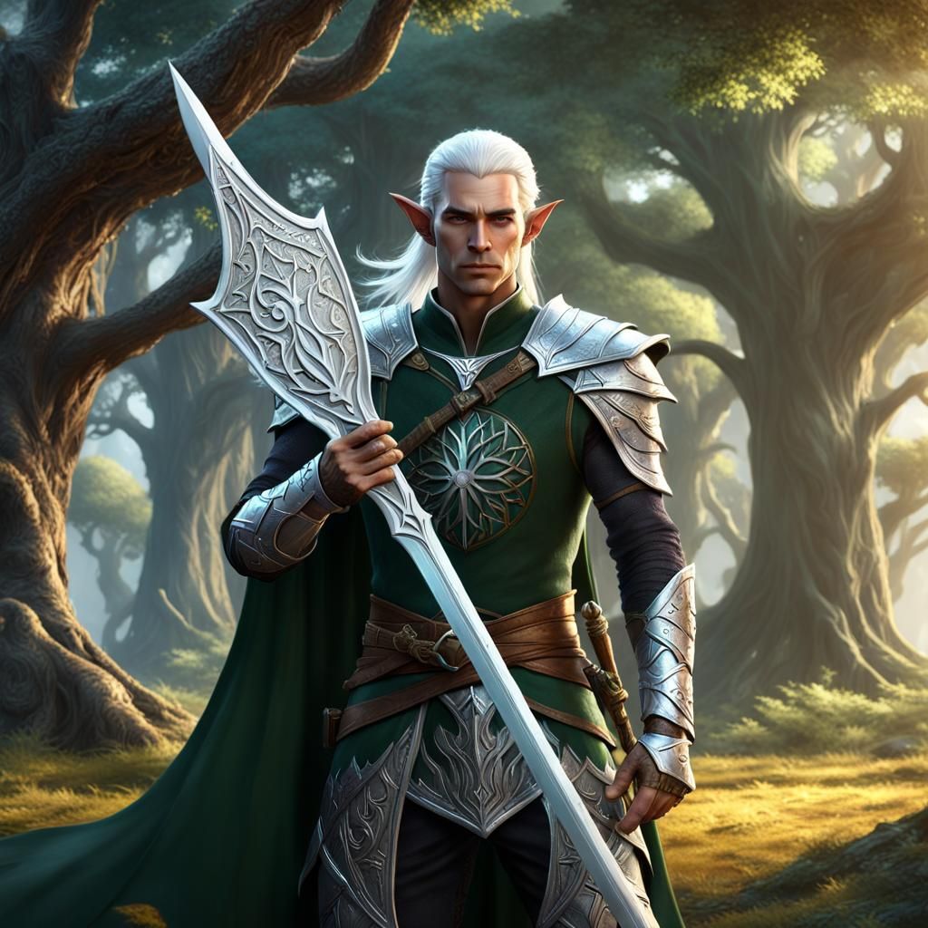 Elven Guardian - AI Generated Artwork - NightCafe Creator