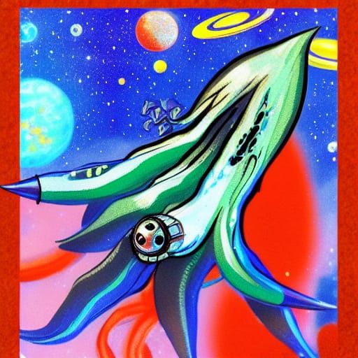 space squid