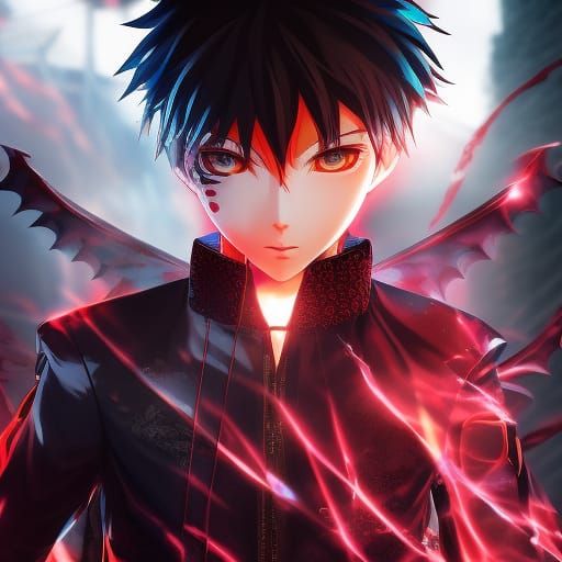 Tokyo ghoul beautiful Sakura dragonboy, distinct lighting, d...