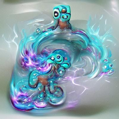 squidy water elemental
