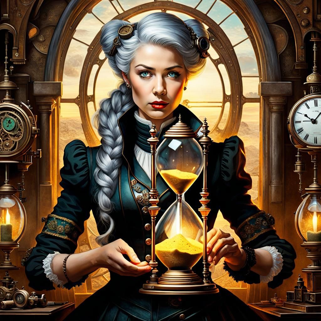 Time keeper AI Generated Artwork NightCafe Creator