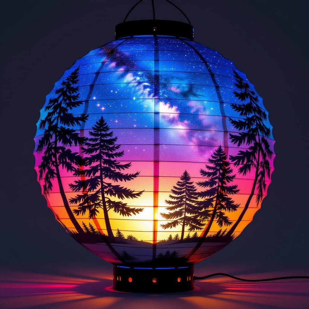 Earth and Sky Lantern   by @Mulgar the Merciful 