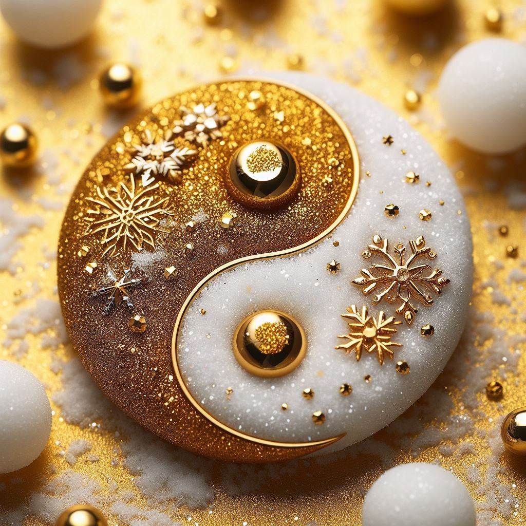 golden ying yang