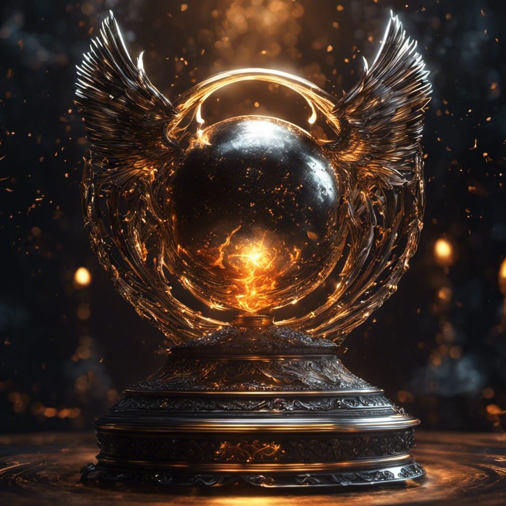 Dark Matter Trophy  by @Orville Mountbatten 