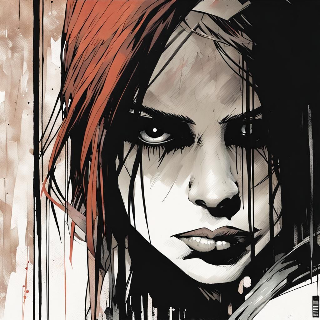  A girl by Becky Cloonan and Guy Denning and Mike Deodato