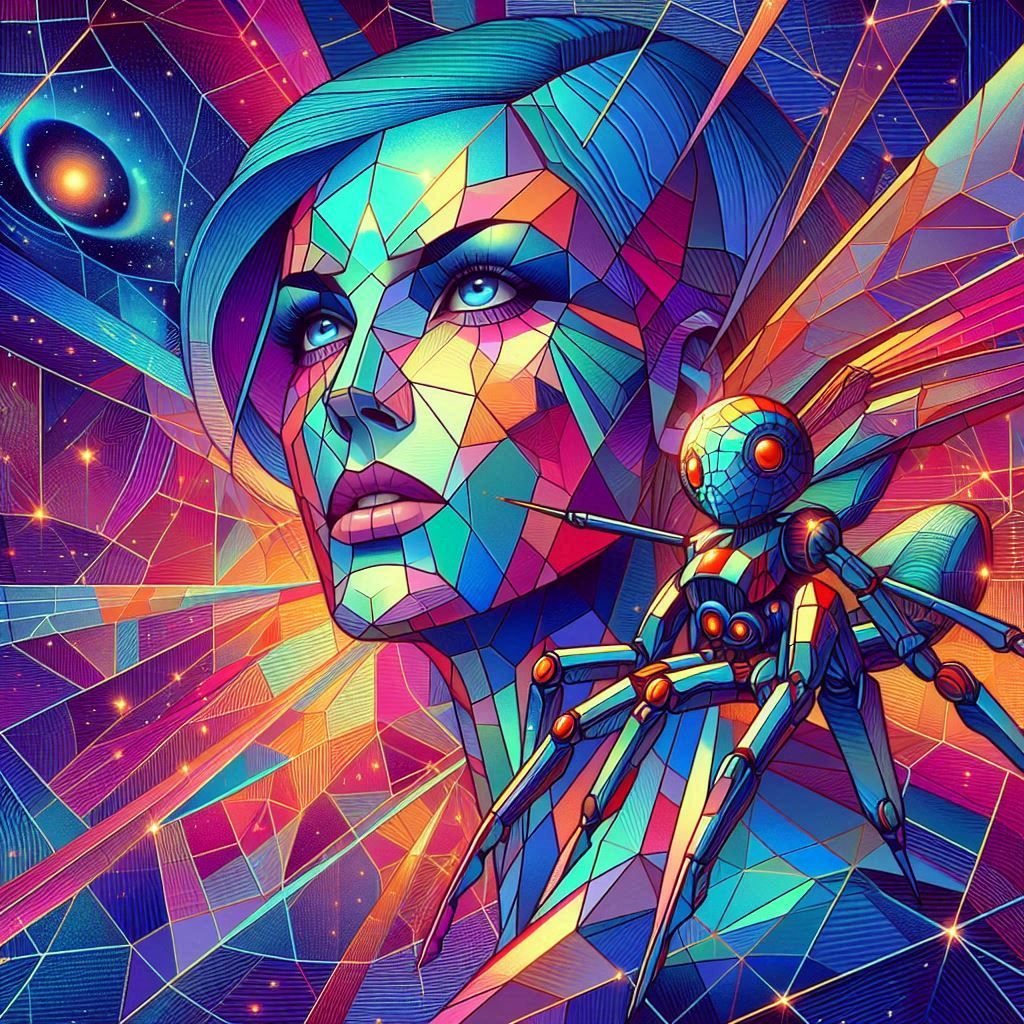 (((70s 80s))) (((sci-fi))) art (((hajime sorayama))) (((retr...