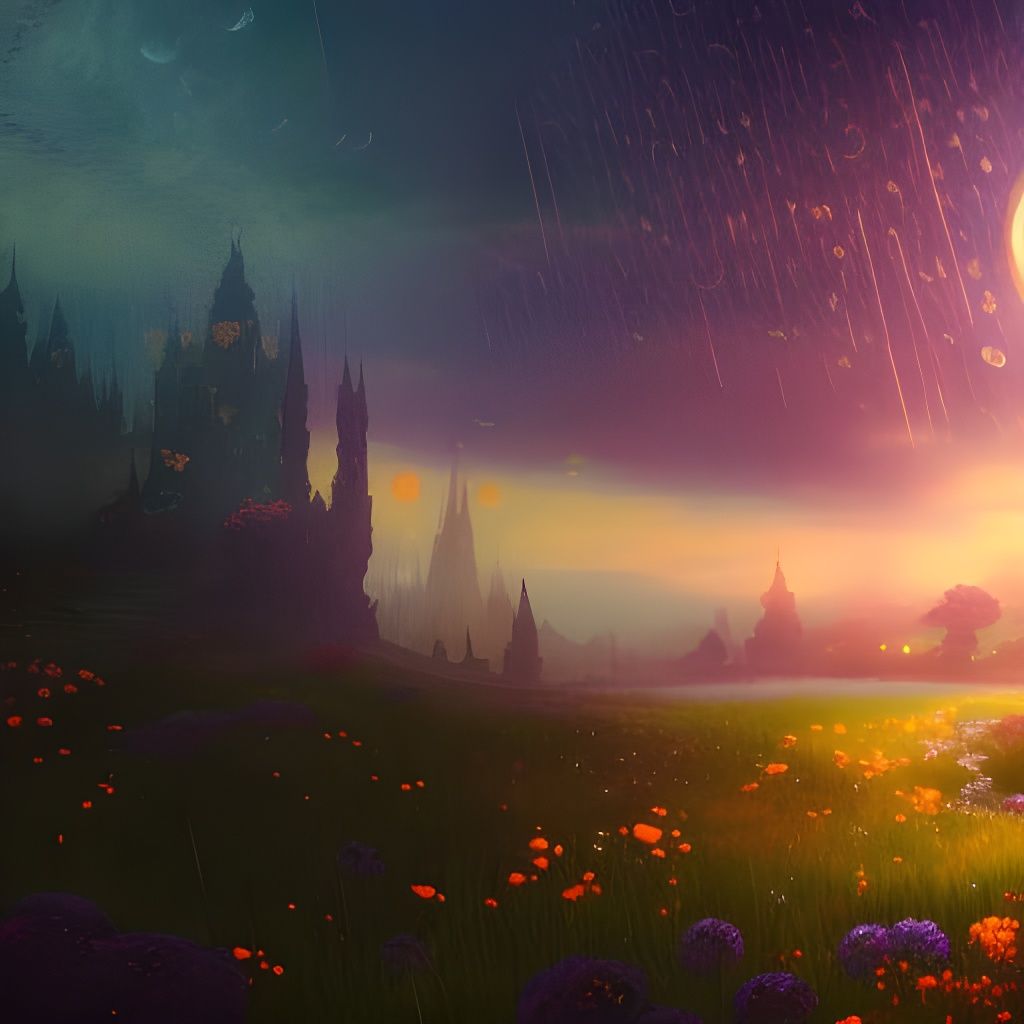 Sunrise rain